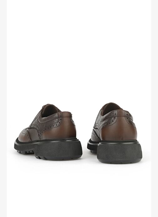 Ziya, Erkek Hakiki Deri Ayakkabı 1531007Z4205 Kahve - Görsel 4