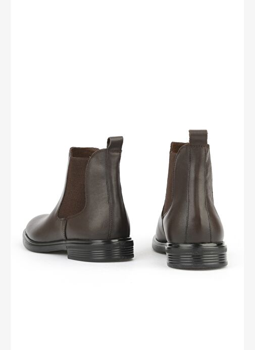 Ziya, Erkek Hakiki Deri Bot 1531007Z8255 Kahve - Görsel 4