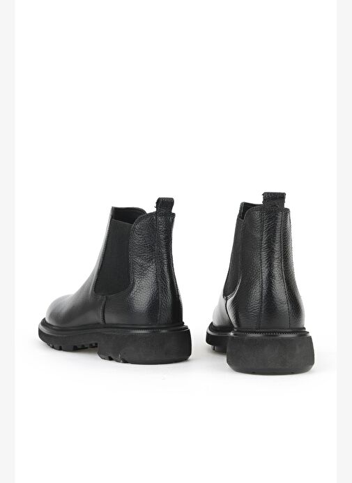 Ziya, Erkek Hakiki Deri Bot 1531007Z8261 Siyah - Görsel 4