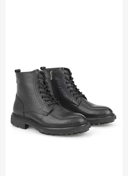 Ziya, Erkek Hakiki Deri Bot 1531007Z8263 Siyah - Görsel 3