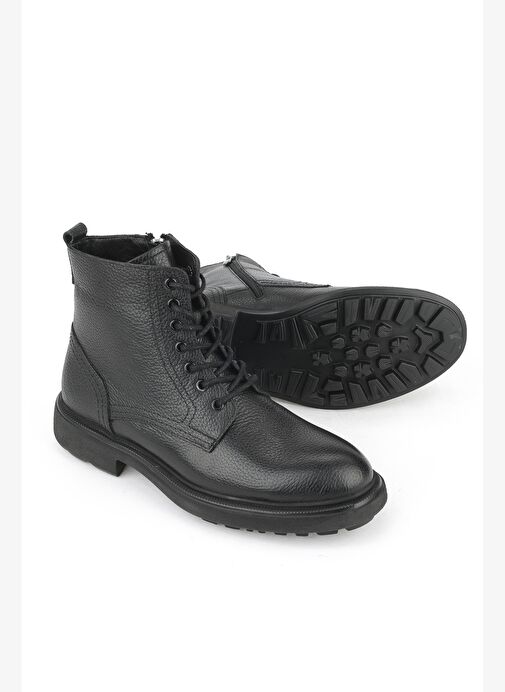 Ziya, Erkek Hakiki Deri Bot 1531007Z8263 Siyah - Görsel 5