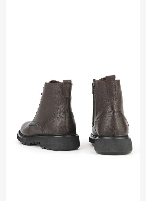 Ziya, Erkek Hakiki Deri Bot 1531007Z8263 Kahve - Görsel 4