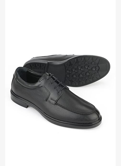 Ziya, Erkek Hakiki Deri Ayakkabı 1531007Z9253 Siyah - Görsel 5