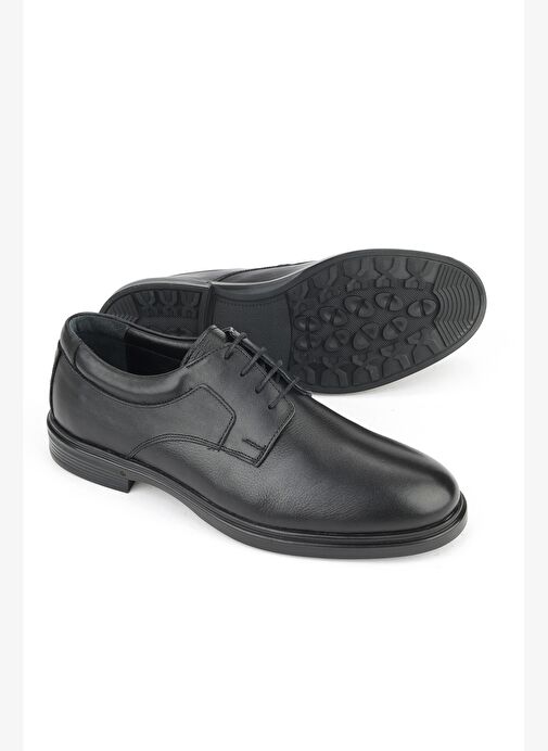 Ziya, Erkek Hakiki Deri Ayakkabı 1531007Z9255 Siyah - Görsel 5