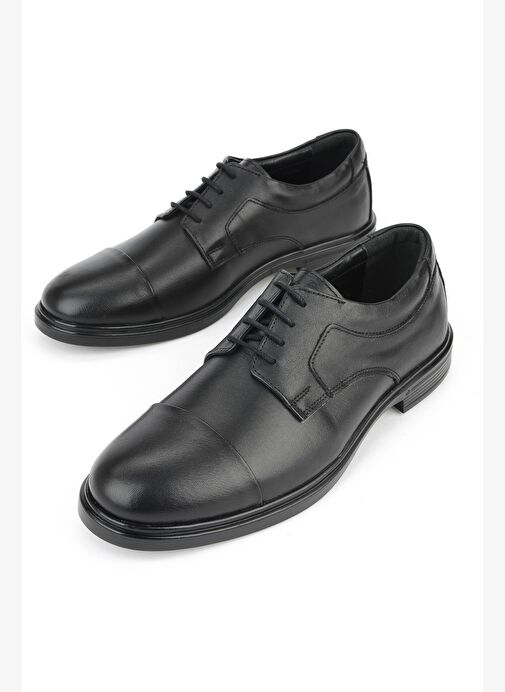 Ziya, Erkek Hakiki Deri Ayakkabı 1531007Z9256 Siyah - Görsel 6