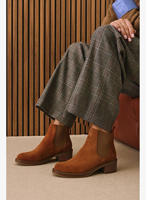 Ziya, Kadın Hakiki Deri Bot 1531020Z2325 Taba - Görsel 7