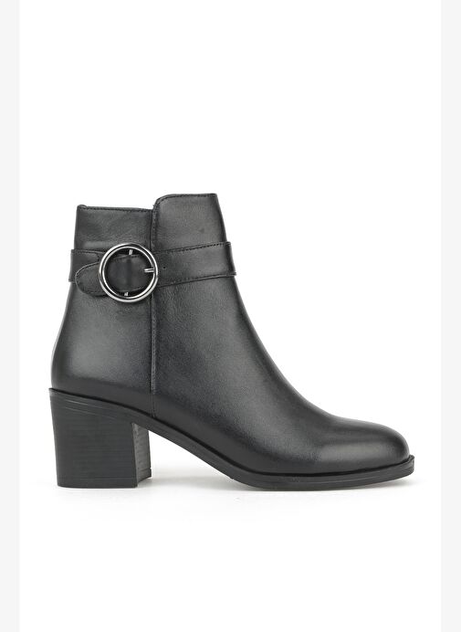 Ziya, Kadın Hakiki Deri Bot 1531020Z301 Siyah - Görsel 2