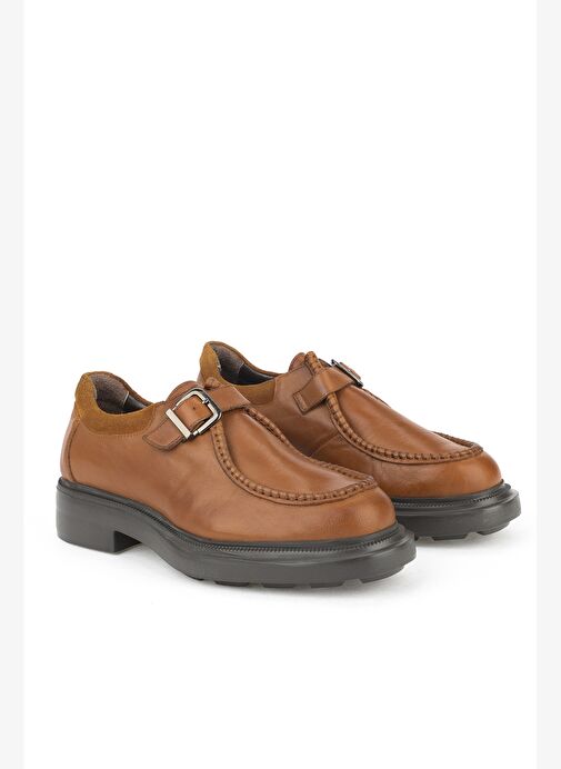 Ziya, Kadın Hakiki Deri Ayakkabı 1531022Z1197 Taba - Görsel 3