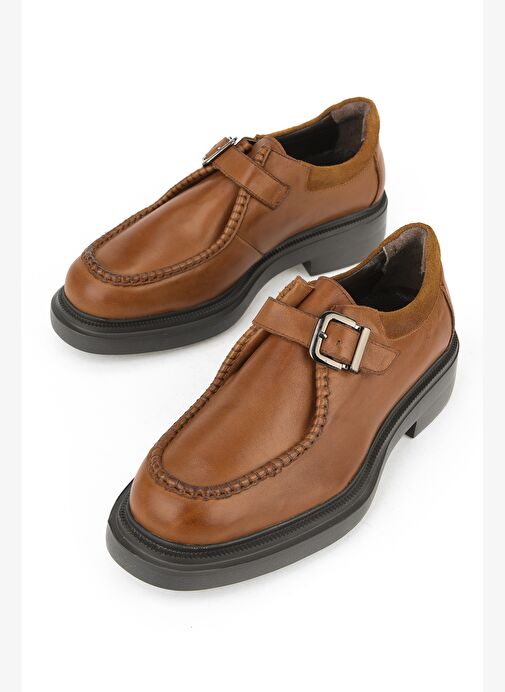 Ziya, Kadın Hakiki Deri Ayakkabı 1531022Z1197 Taba - Görsel 6