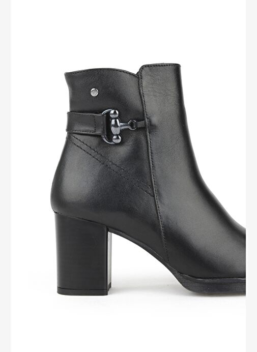 Ziya, Kadın Hakiki Deri Bot 1531022Z7571 Siyah - Görsel 7