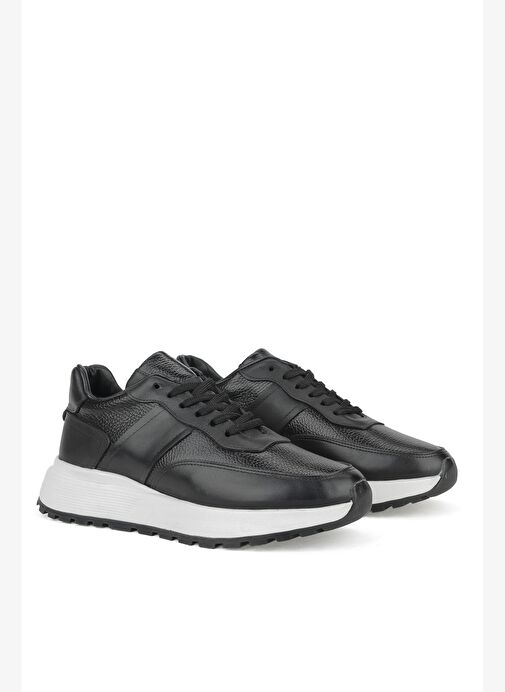 Ziya, Erkek Hakiki Deri Ayakkabı 1531023Z1001 Siyah - Görsel 3