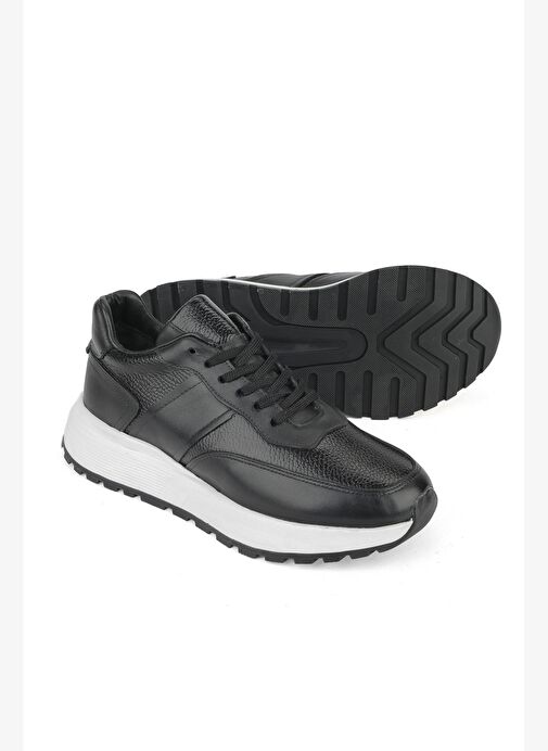 Ziya, Erkek Hakiki Deri Ayakkabı 1531023Z1001 Siyah - Görsel 5