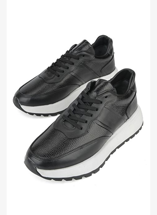 Ziya, Erkek Hakiki Deri Ayakkabı 1531023Z1001 Siyah - Görsel 6