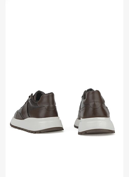 Ziya, Erkek Hakiki Deri Ayakkabı 1531023Z1001 Kahve - Görsel 4