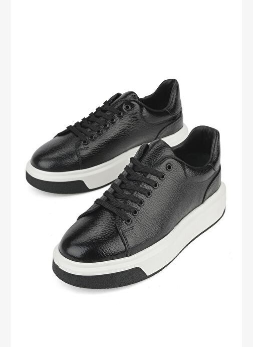 Ziya, Erkek Hakiki Deri Ayakkabı 1531023Z1002 Siyah - Görsel 6