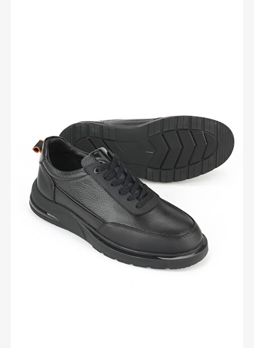 Ziya, Erkek Hakiki Deri Ayakkabı 1531025Z2048 Siyah - Görsel 5
