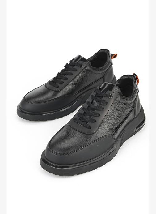 Ziya, Erkek Hakiki Deri Ayakkabı 1531025Z2048 Siyah - Görsel 6