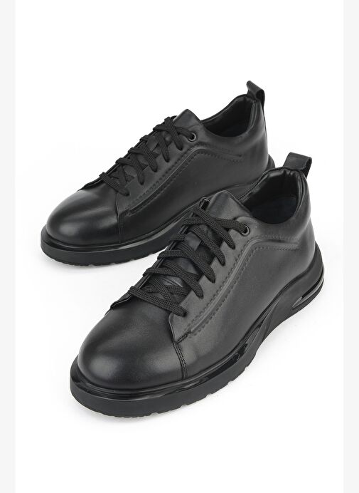 Ziya, Erkek Hakiki Deri Ayakkabı 1531025Z2058 Siyah - Görsel 6