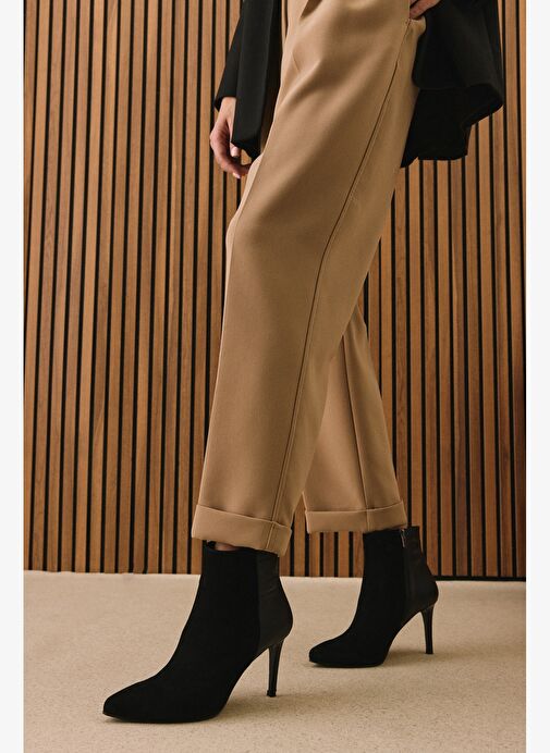 Ziya, Kadın Hakiki Deri Bot 1531030Z25104 Siyah - Görsel 7