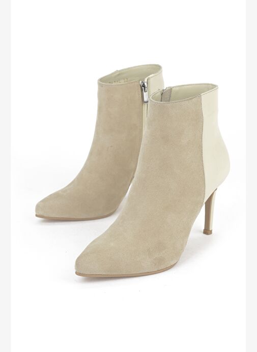 Ziya, Kadın Hakiki Deri Bot 1531030Z25104 Kum - Görsel 6