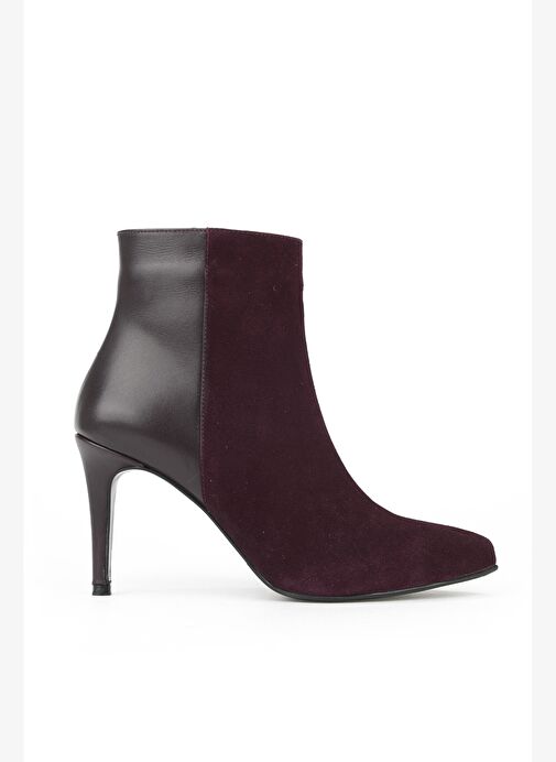 Ziya, Kadın Hakiki Deri Bot 1531030Z25104 Bordo - Görsel 2