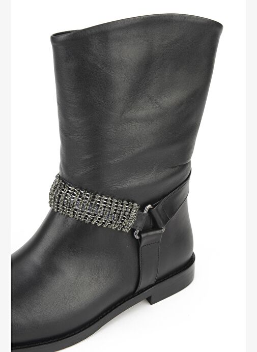 Ziya, Kadın Hakiki Deri Çizme 1531030Z25110 Siyah - Görsel 7
