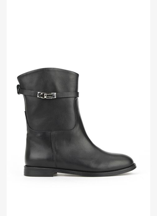 Ziya, Kadın Hakiki Deri Çizme 1531030Z25112 Siyah - Görsel 2