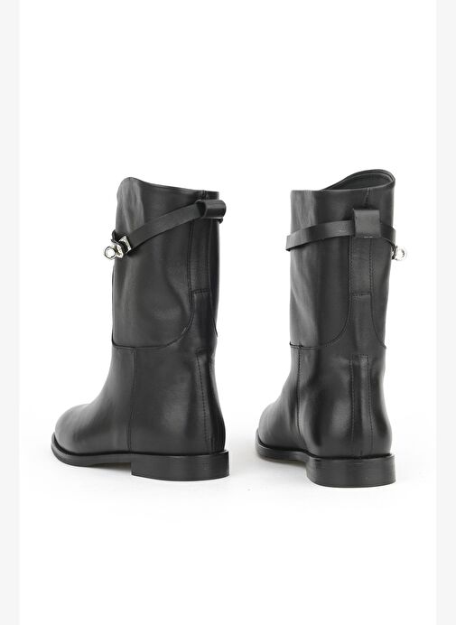 Ziya, Kadın Hakiki Deri Çizme 1531030Z25112 Siyah - Görsel 4