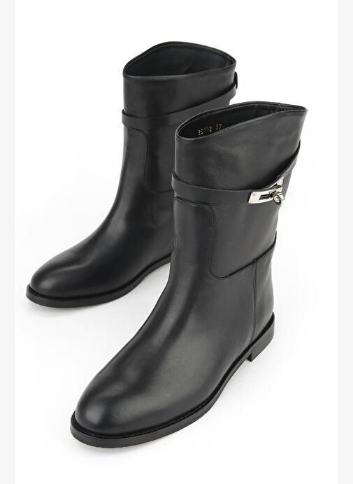 Ziya, Kadın Hakiki Deri Çizme 1531030Z25112 Siyah - Görsel 6