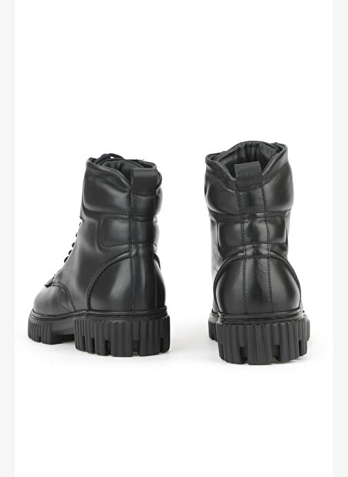 Ziya, Erkek Hakiki Deri Bot 1531043Z54063 Siyah - Görsel 4