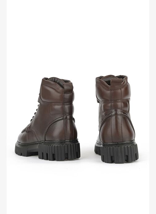 Ziya, Erkek Hakiki Deri Bot 1531043Z54063 Kahve - Görsel 4