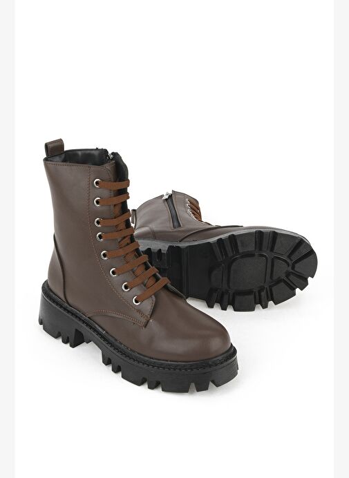 Ziya, Kadın Bot 1531044Z4001 Kahve - Görsel 5