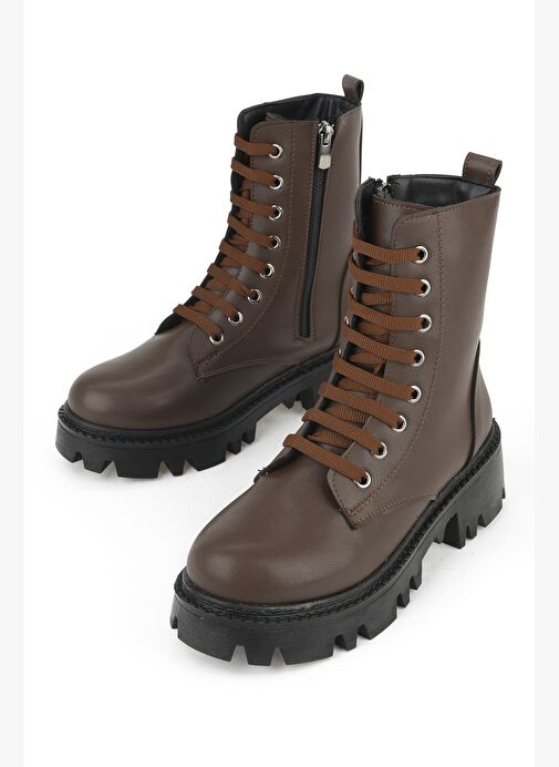 Ziya, Kadın Bot 1531044Z4001 Kahve - Görsel 6