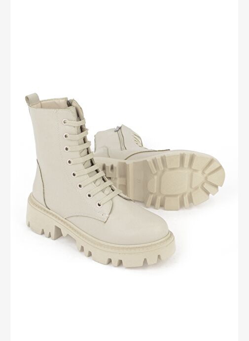 Ziya, Kadın Bot 1531044Z4001 Bej - Görsel 5