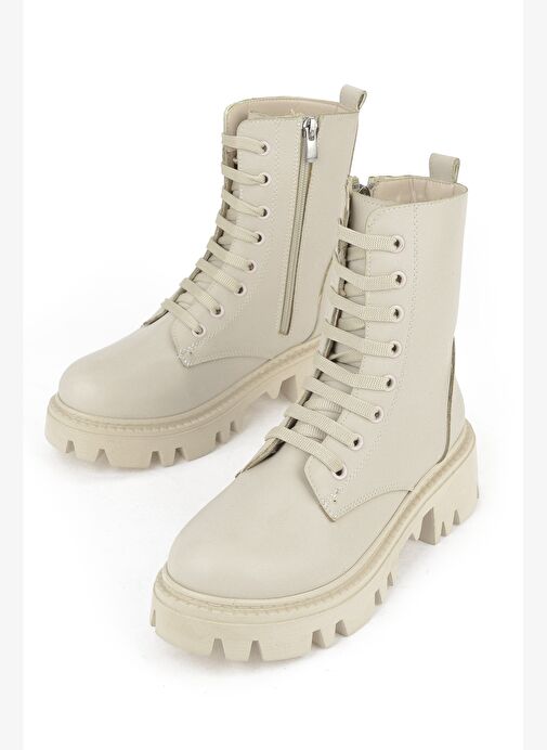 Ziya, Kadın Bot 1531044Z4001 Bej - Görsel 6