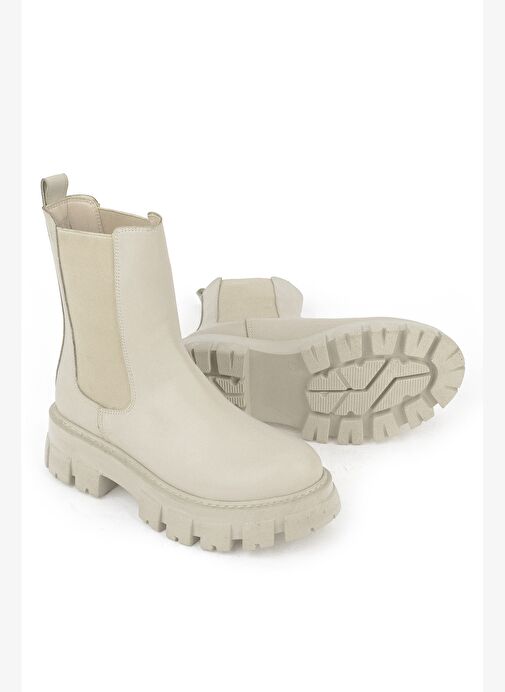 Ziya, Kadın Bot 1531044Z4002 Bej - Görsel 5