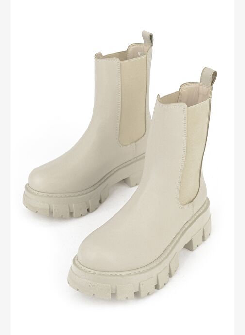 Ziya, Kadın Bot 1531044Z4002 Bej - Görsel 6