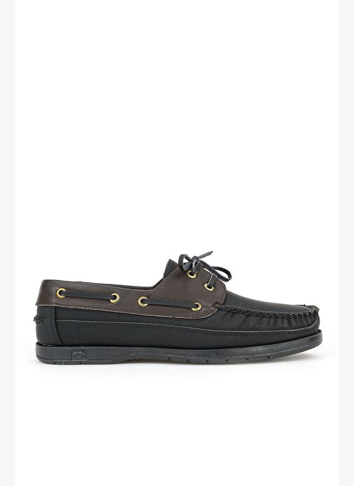 Ziya, Hakiki Deri Erkek Günlük Ayakkabı 153423Z292 Siyah-Kahve - Görsel 2