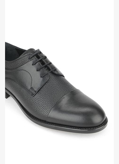 Ziya, Erkek Hakiki Deri Ayakkabı 15350Z1030 Siyah - Görsel 7