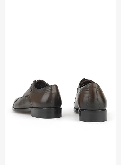 Ziya, Erkek Hakiki Deri Ayakkabı 15350Z1030 Kahve - Görsel 4