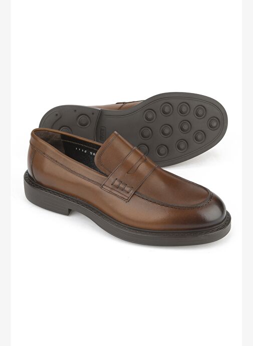 Ziya, Erkek Hakiki Deri Ayakkabı 15350Z1112 Taba - Görsel 5