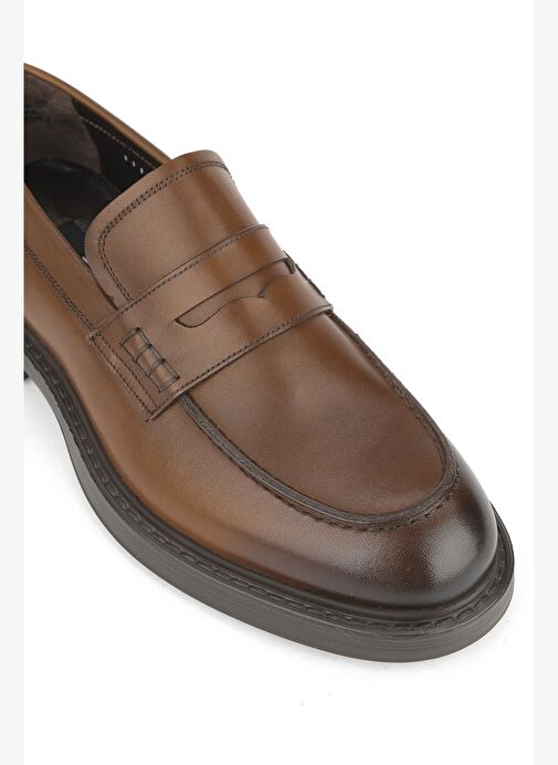 Ziya, Erkek Hakiki Deri Ayakkabı 15350Z1112 Taba - Görsel 6