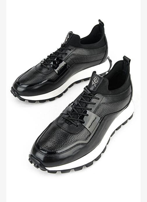 Ziya, Erkek Hakiki Deri Ayakkabı 153745Z24224 Siyah - Görsel 6