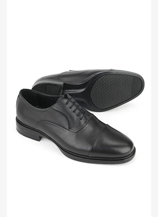 Ziya, Erkek Hakiki Deri Ayakkabı 153745Z276141 Siyah - Görsel 5