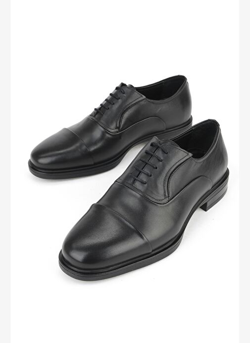 Ziya, Erkek Hakiki Deri Ayakkabı 153745Z276141 Siyah - Görsel 6