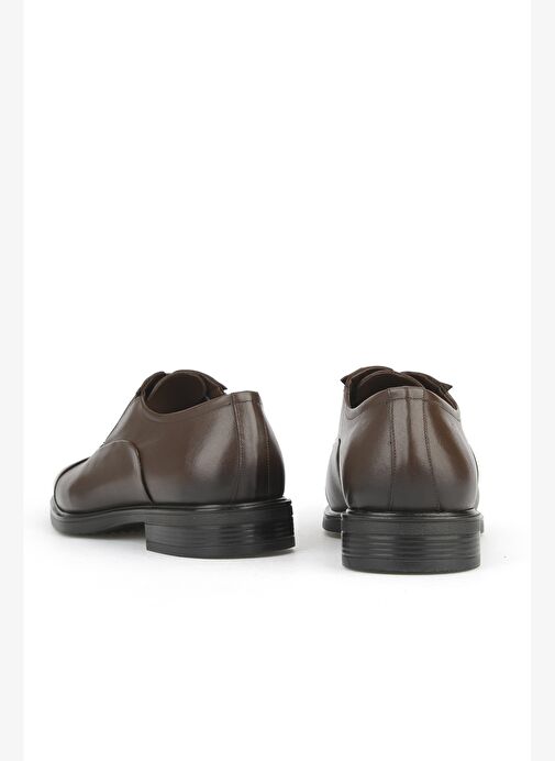 Ziya, Erkek Hakiki Deri Ayakkabı 153745Z276141 Kahve - Görsel 4