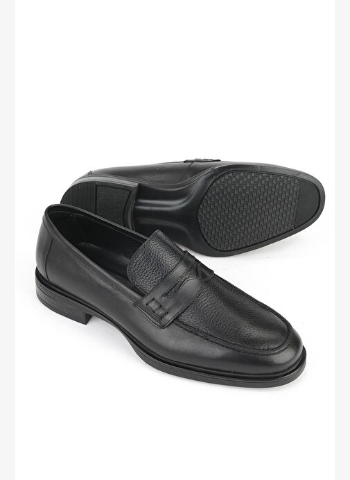 Ziya, Erkek Hakiki Deri Ayakkabı 153745Z27650 Siyah - Görsel 5
