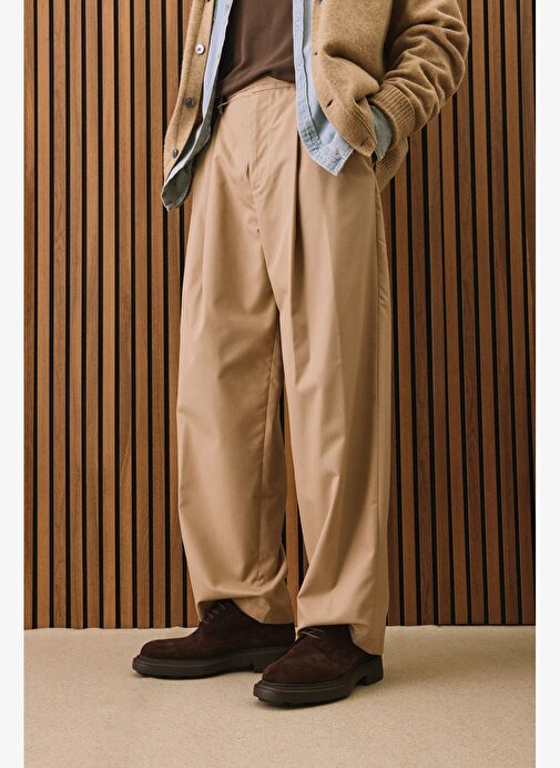 Ziya, Erkek Hakiki Deri Ayakkabı 153986Z4326 Kahve - Görsel 7