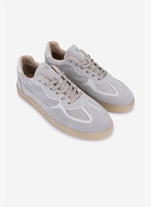 Valmenti Kadın Hakiki Deri Bej Sneakers & Spor Ayakkabı - Görsel 3