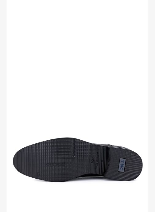 Tamer Tanca Erkek Hakiki Deri Siyah Klasik Ayakkabı - Görsel 5